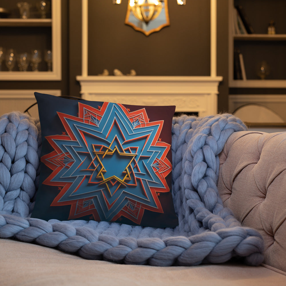 Brave Honor | Star of David | Pillow Case