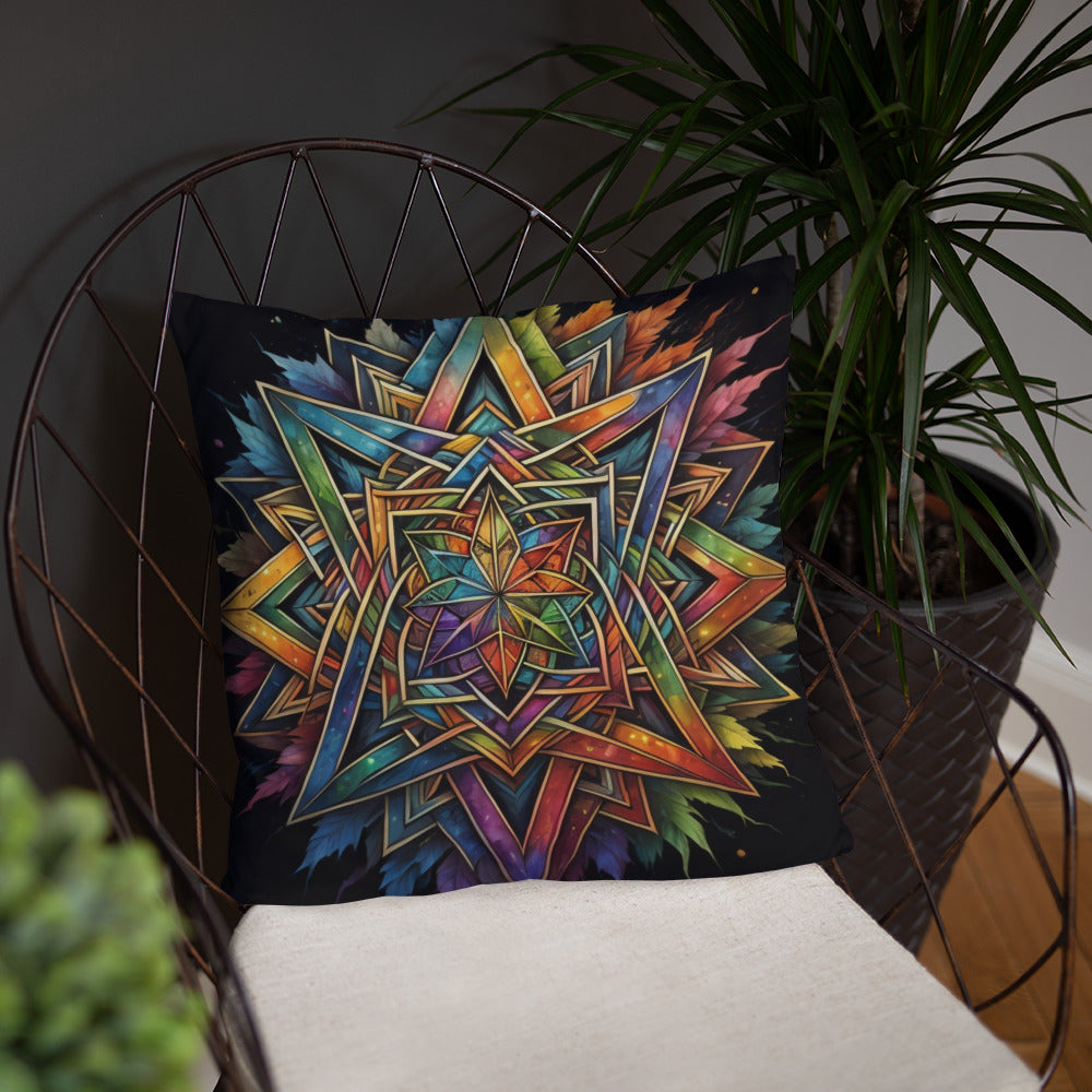 Vibrant Song | Star of David | Pillow Case