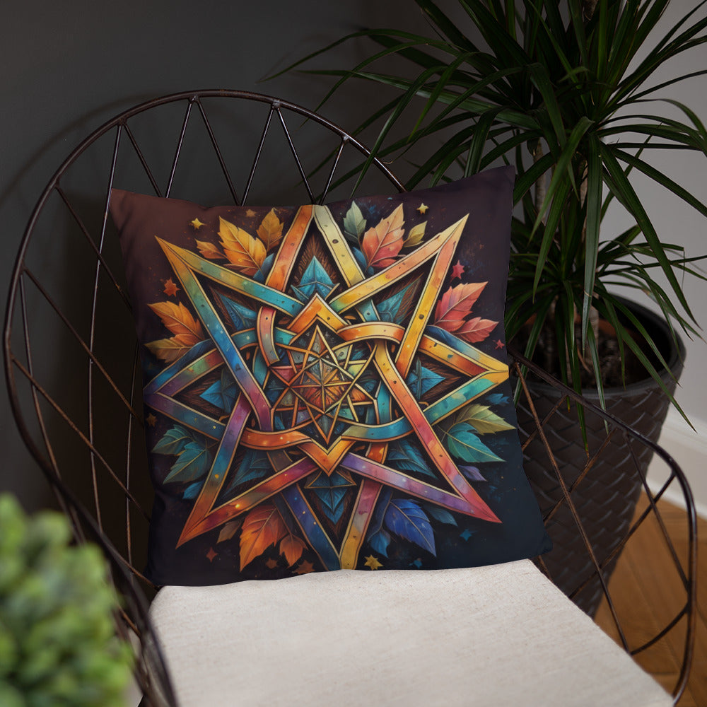Vibrant Song | Star of David | Pillow Case