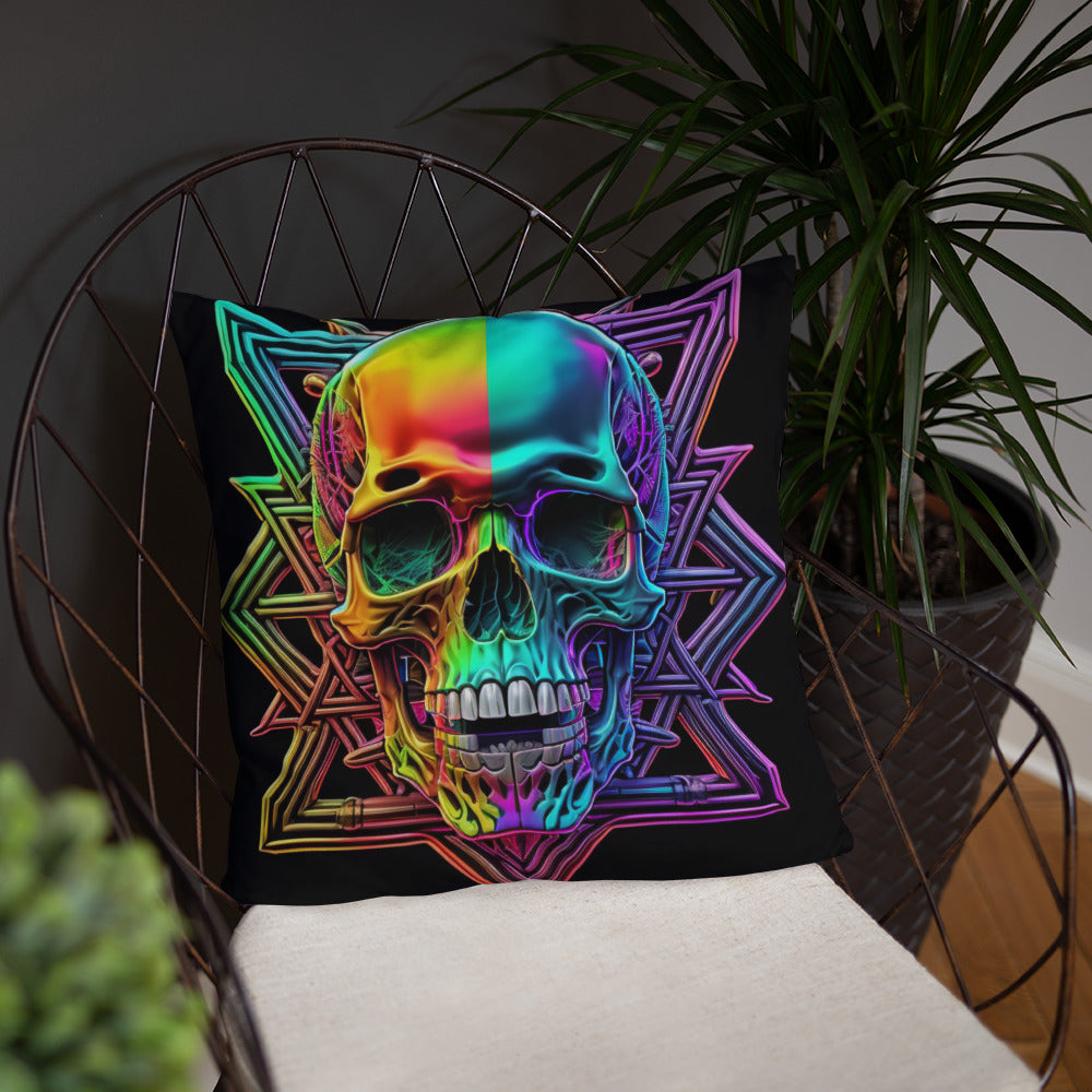Cromo Skull | Star of David | Pillow Case
