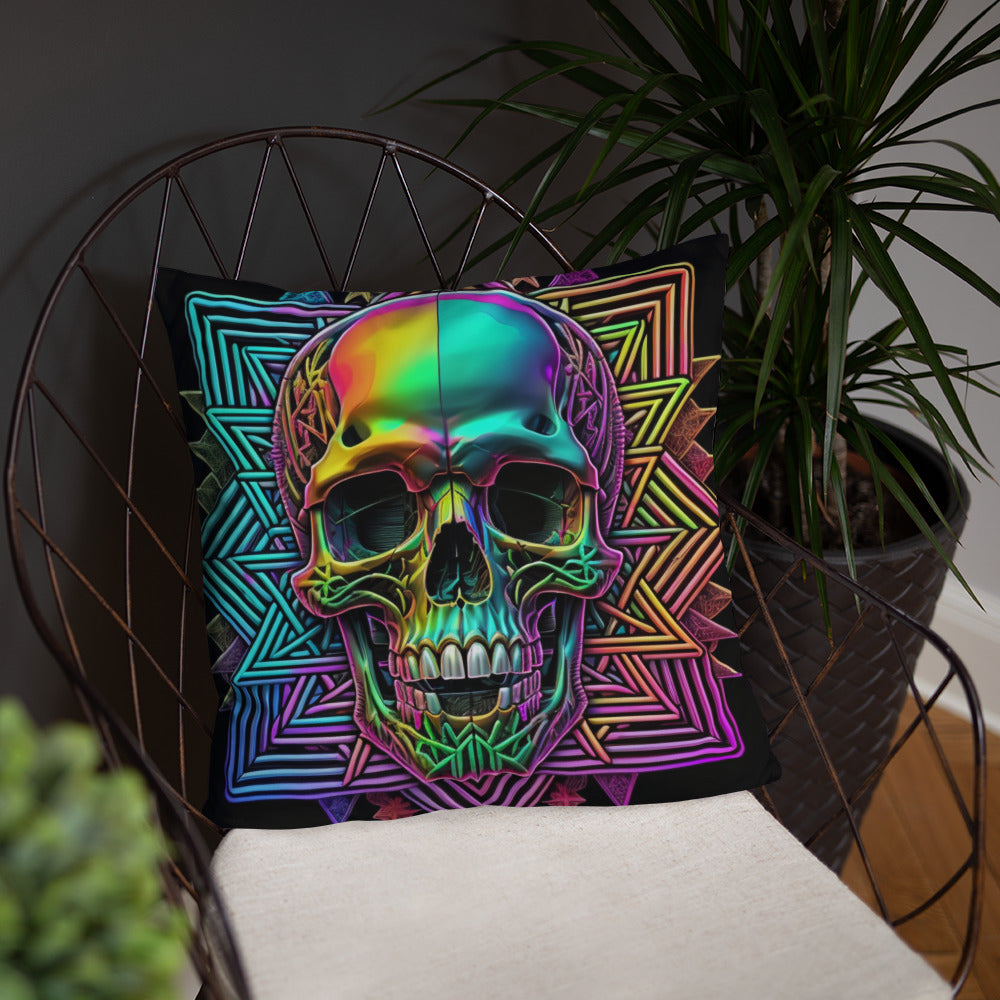 Cromo Skull | Star of David | Pillow Case
