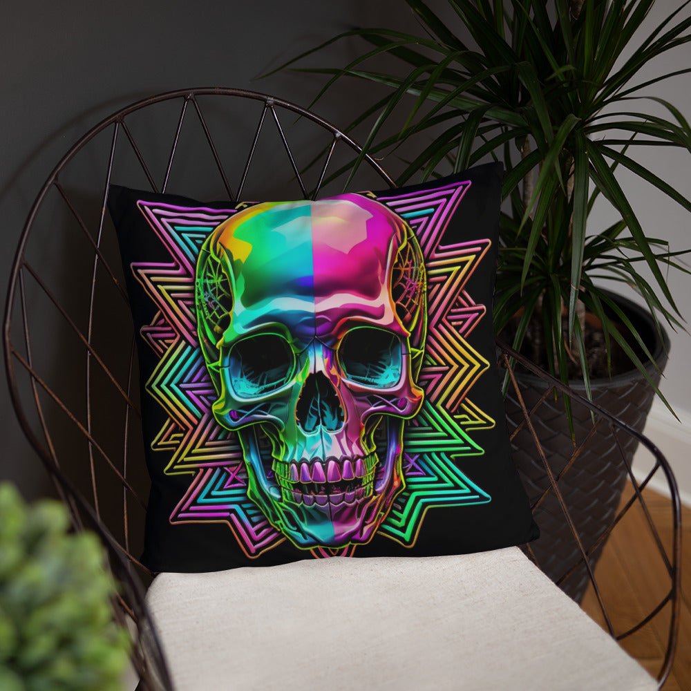 Cromo Skull | Star of David | Pillow Case