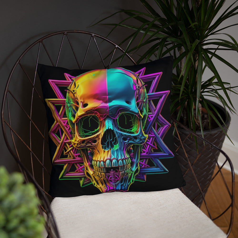 Cromo Skull | Star of David | Pillow Case