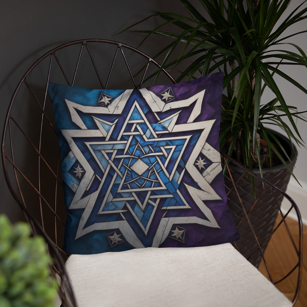 Brave Honor | Star of David | Pillow Case