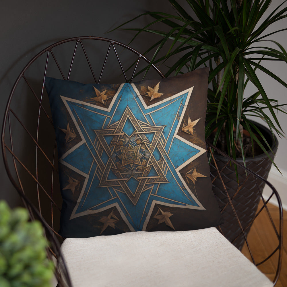 Brave Honor | Star of David | Pillow Case