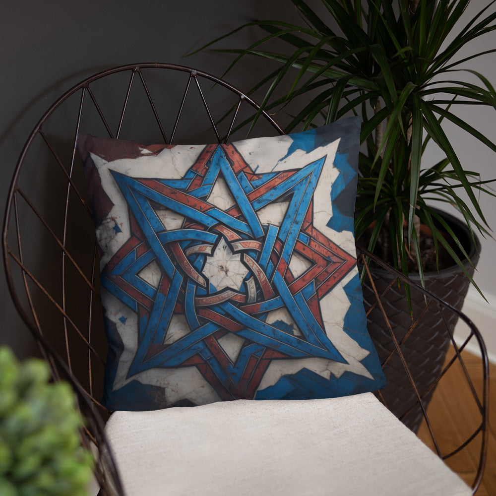Brave Honor | Star of David | Pillow Case