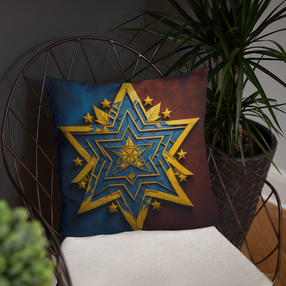 Brave Honor | Star of David | Pillow Case
