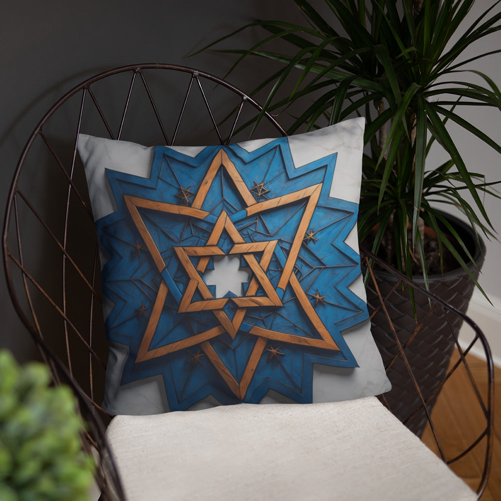 Brave Honor | Star of David | Pillow Case