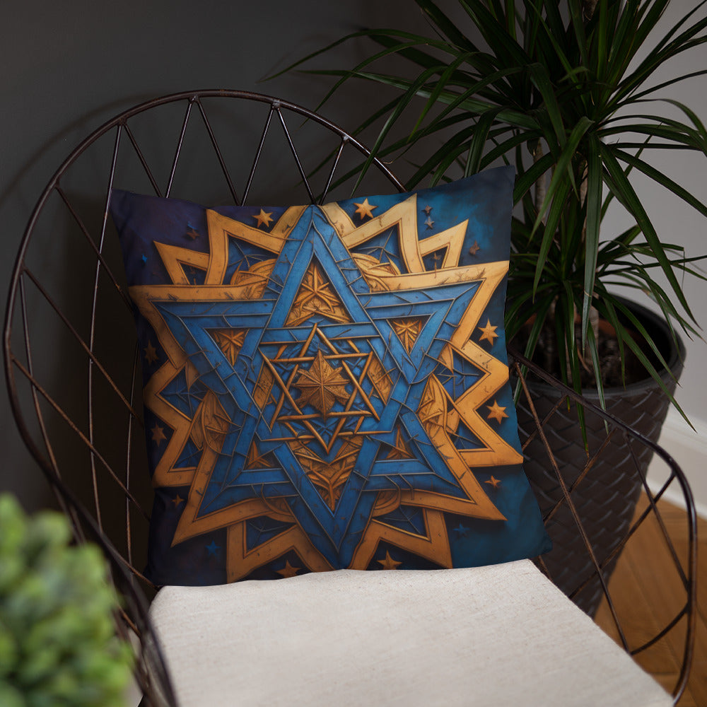 Brave Honor | Star of David | Pillow Case