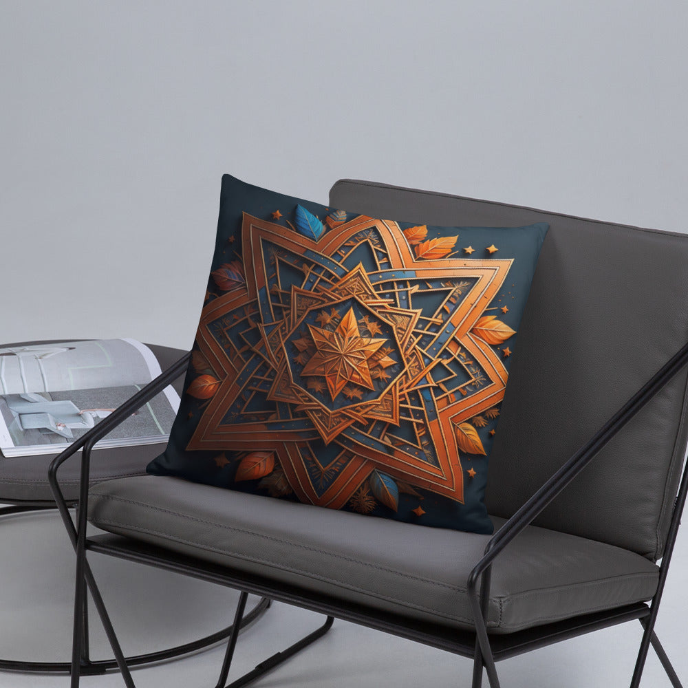 Vibrant Song | Star of David | Pillow Case