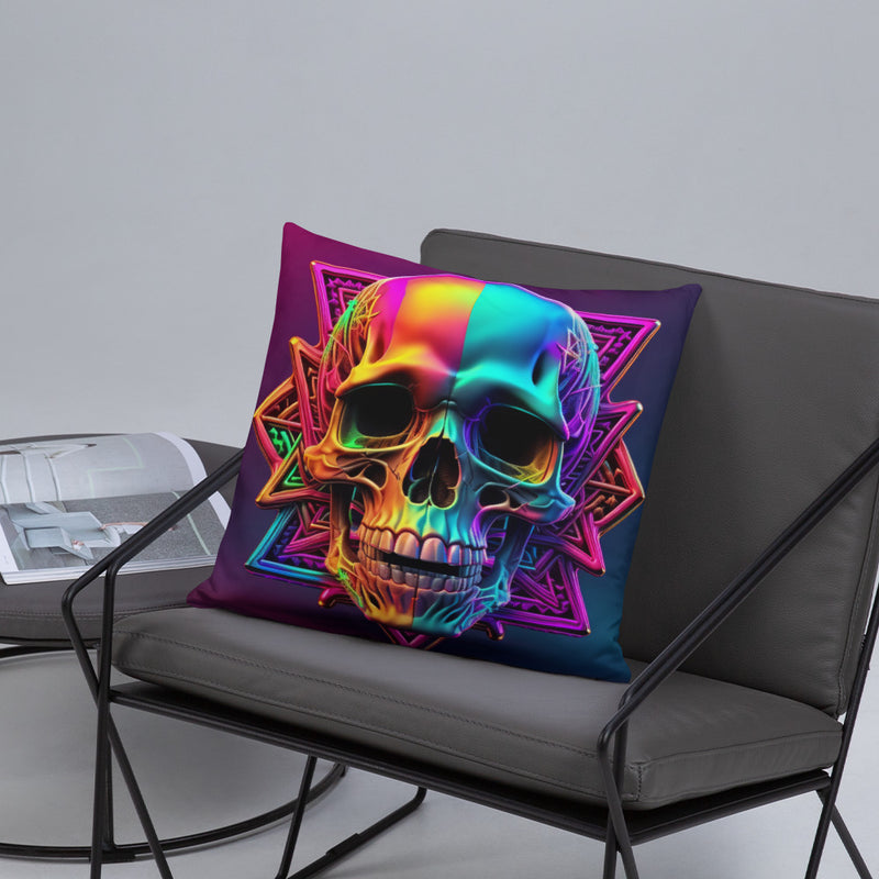 Cromo Skull | Star of David | Pillow Case