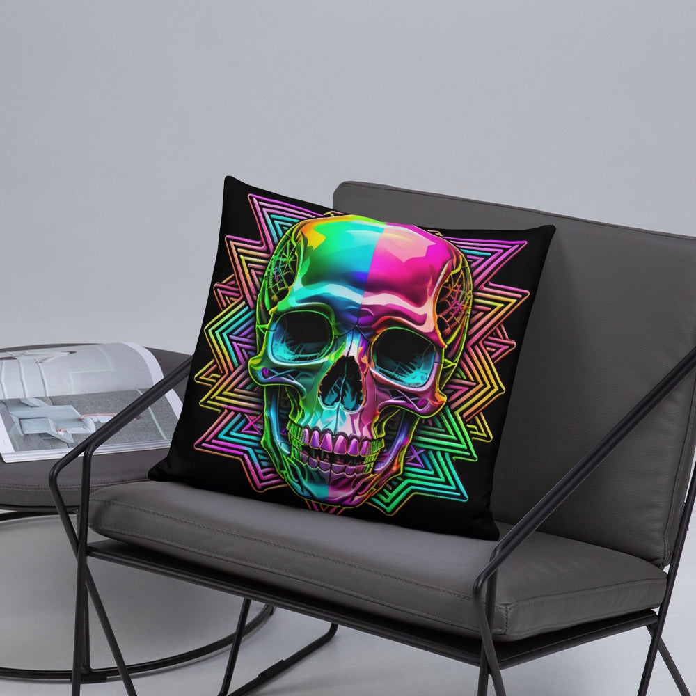 Cromo Skull | Star of David | Pillow Case