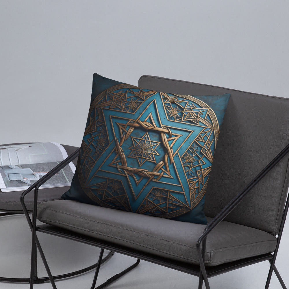 Brave Honor | Star of David | Pillow Case