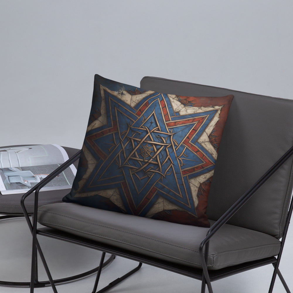 Brave Honor | Star of David | Pillow Case