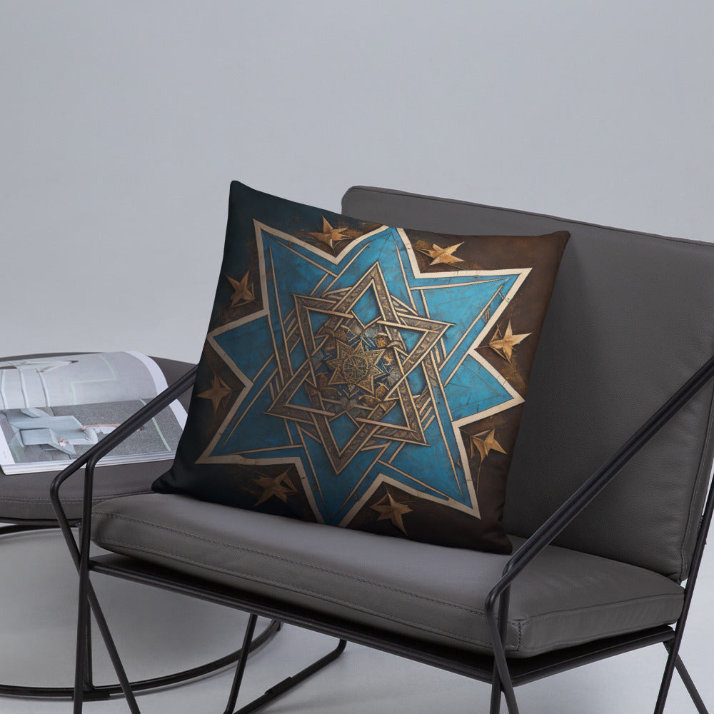 Brave Honor | Star of David | Pillow Case