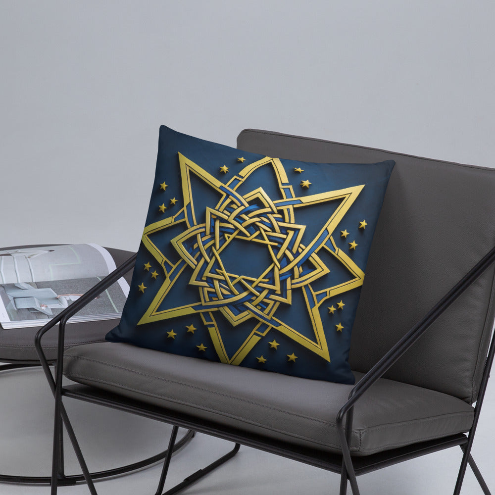 Brave Honor | Star of David | Pillow Case
