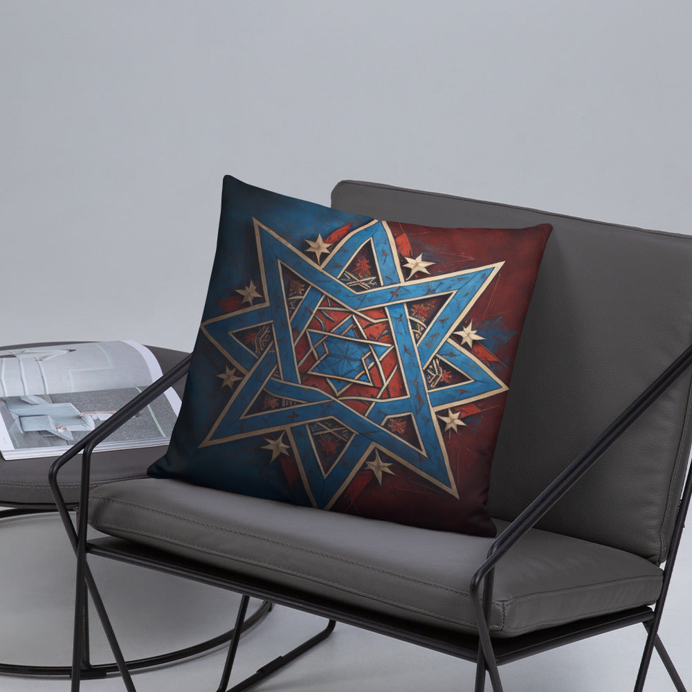 Brave Honor | Star of David | Pillow Case