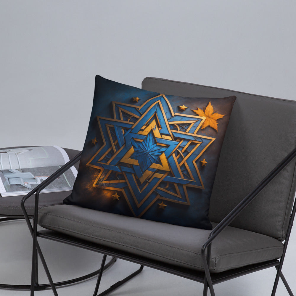 Brave Honor | Star of David | Pillow Case