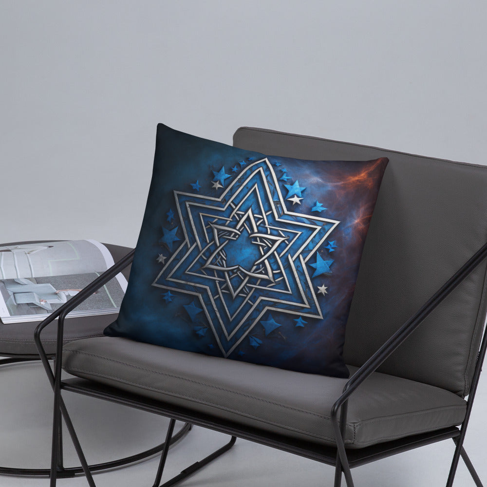 Brave Honor | Star of David | Pillow Case