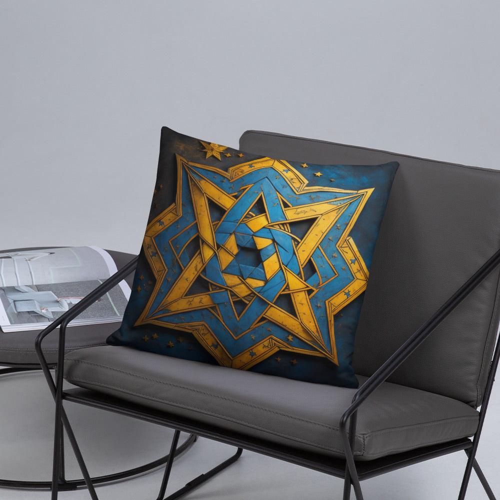 Brave Honor | Star of David | Pillow Case