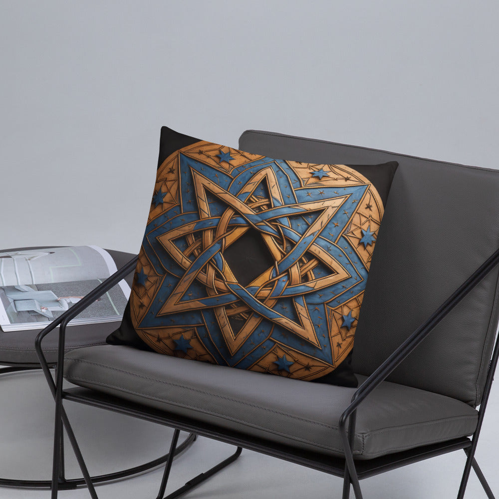 Brave Honor | Star of David | Pillow Case