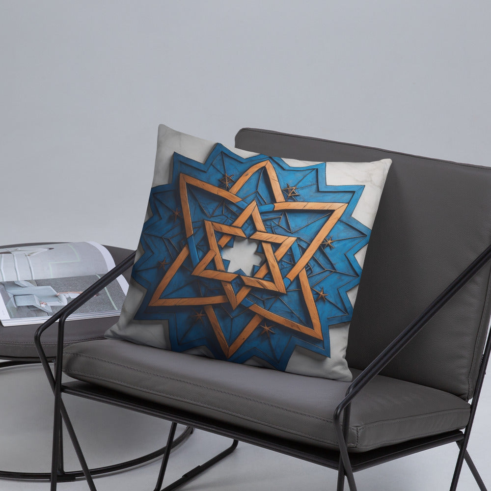 Brave Honor | Star of David | Pillow Case