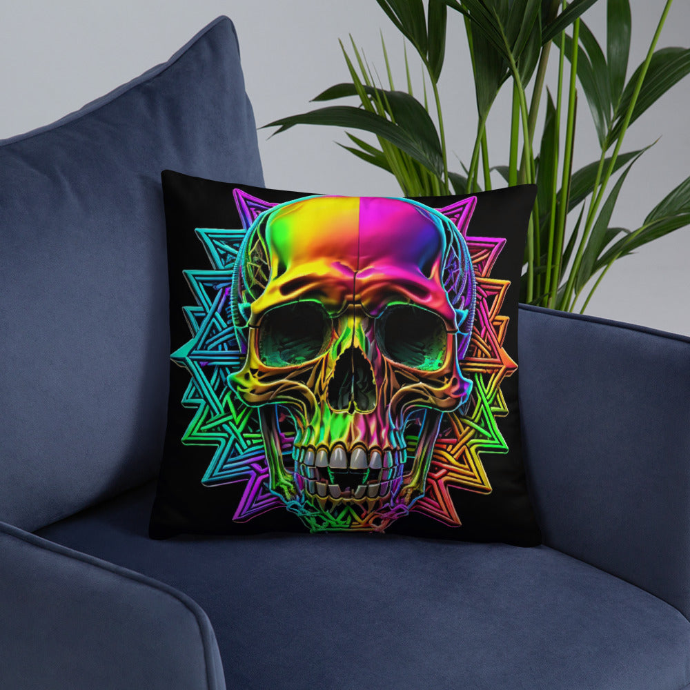 Cromo Skull | Star of David | Pillow Case