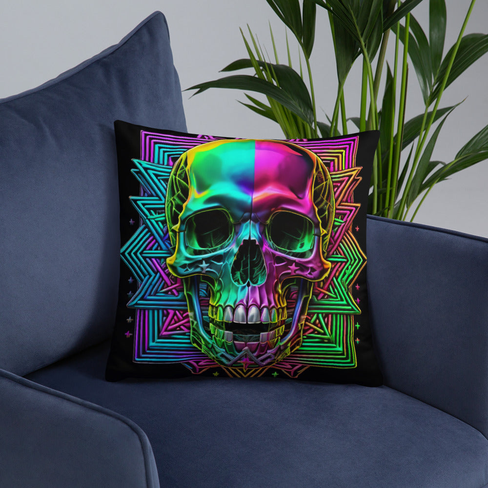 Cromo Skull | Star of David | Pillow Case