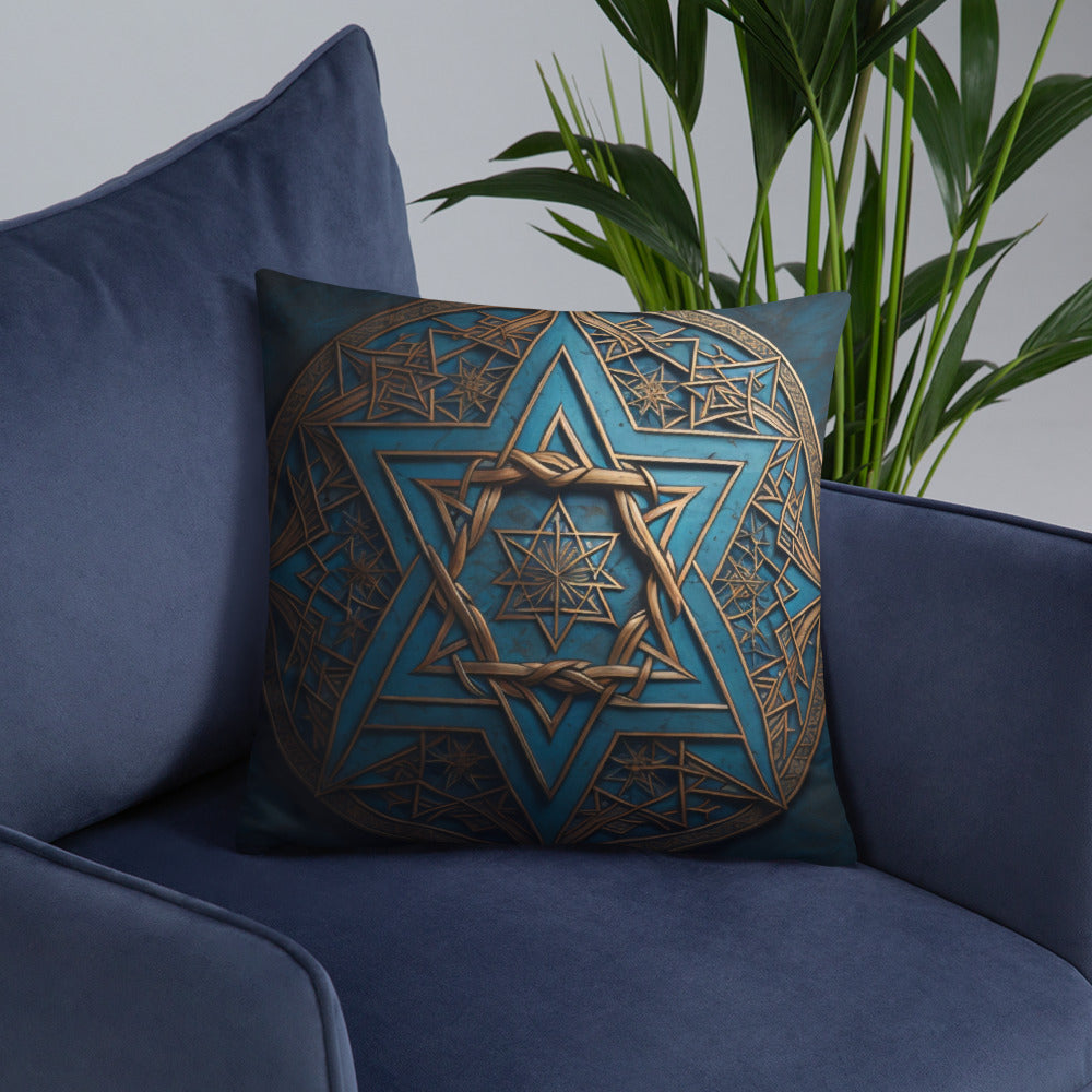 Brave Honor | Star of David | Pillow Case