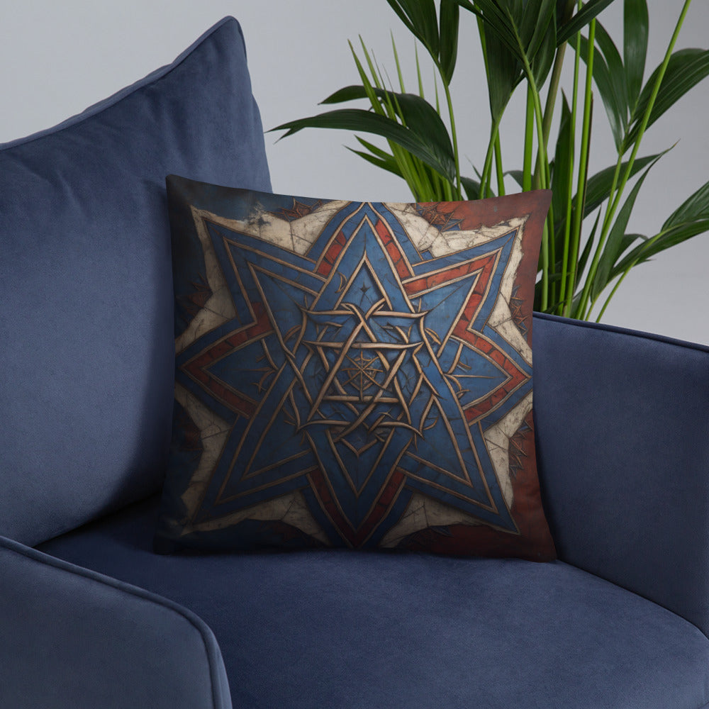Brave Honor | Star of David | Pillow Case