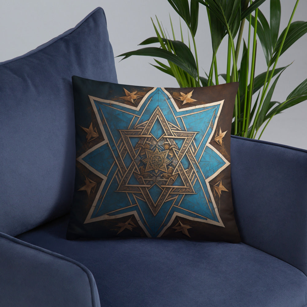 Brave Honor | Star of David | Pillow Case