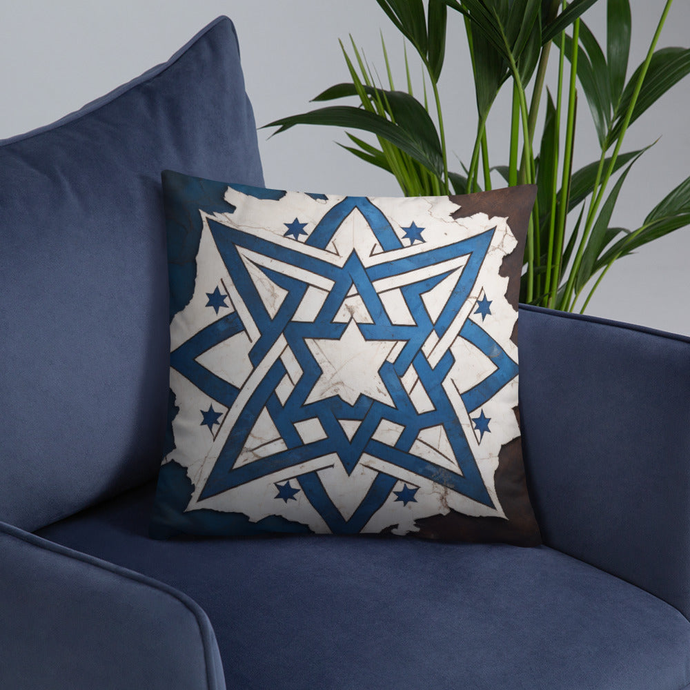 Brave Honor | Star of David | Pillow Case