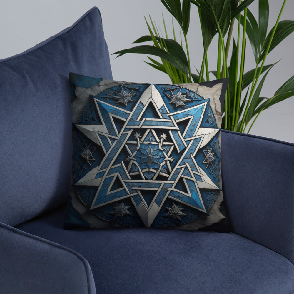 Brave Honor | Star of David | Pillow Case