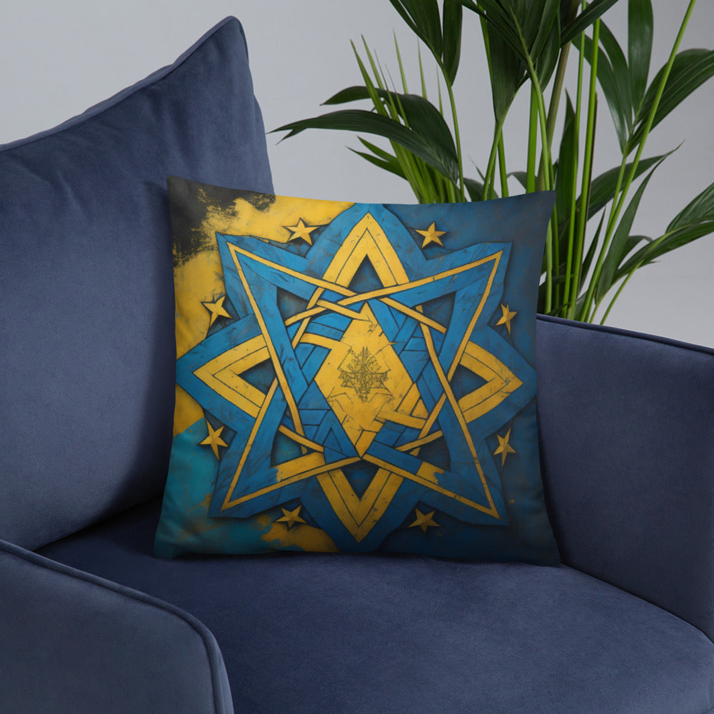 Brave Honor | Star of David | Pillow Case