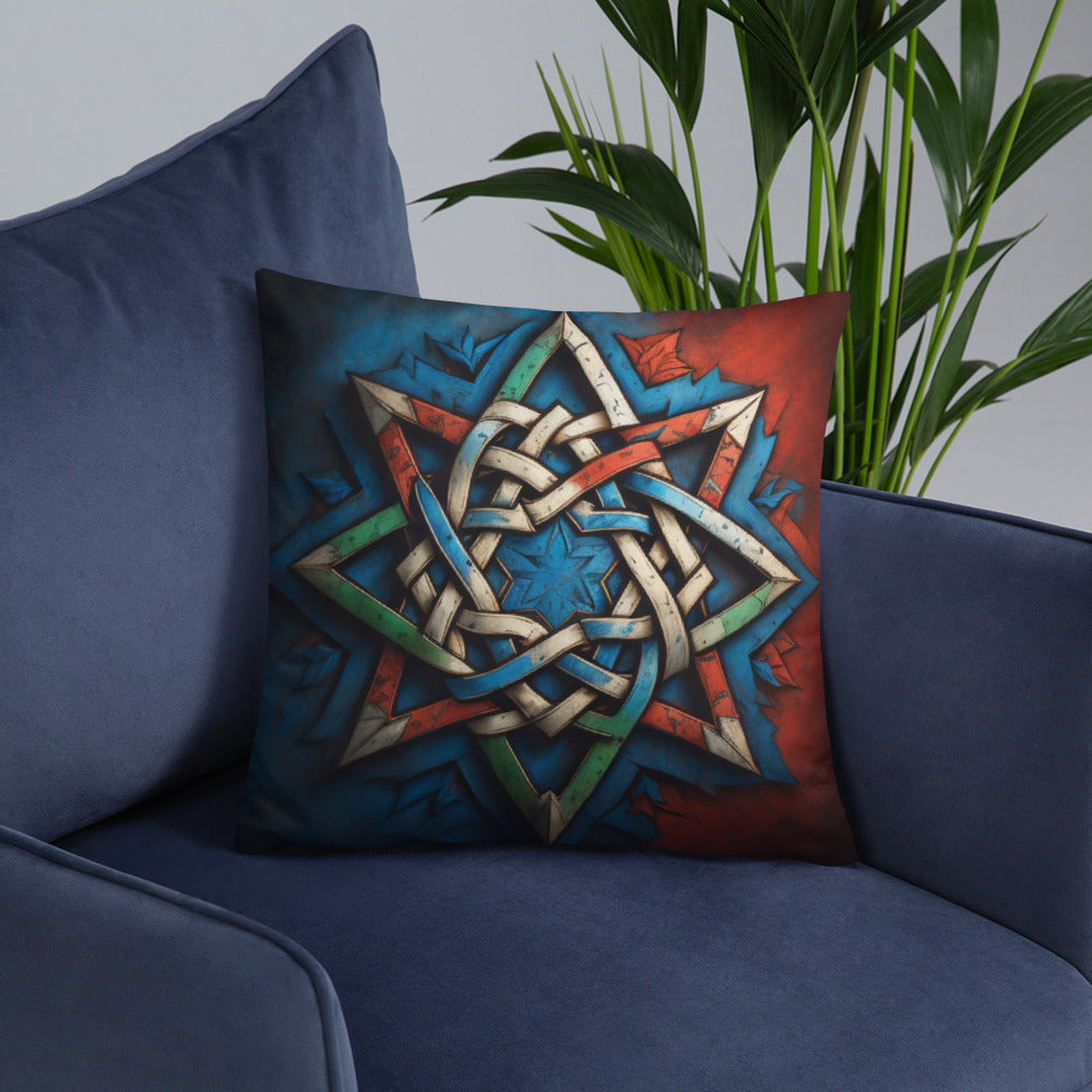 Brave Honor | Star of David | Pillow Case