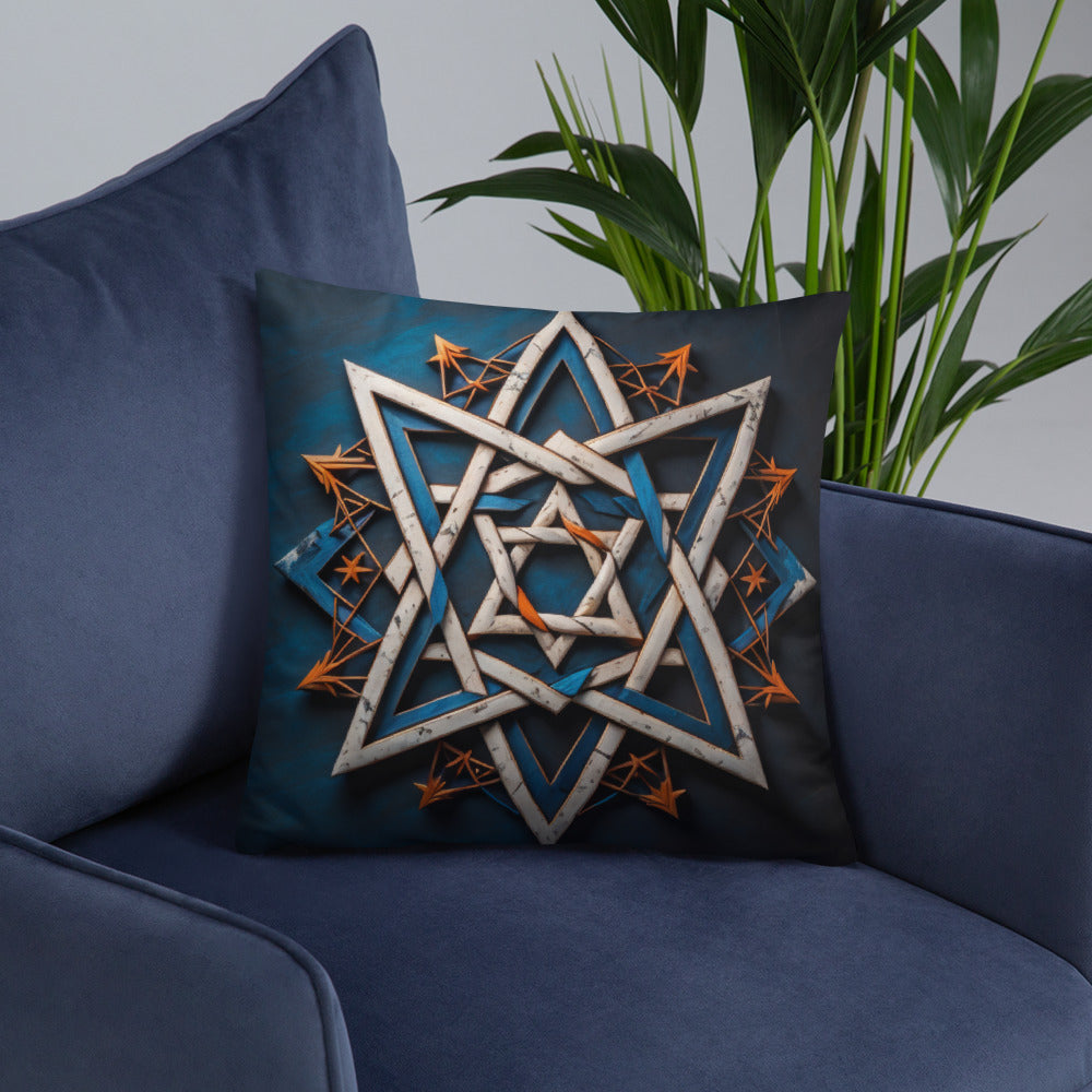 Brave Honor | Star of David | Pillow Case
