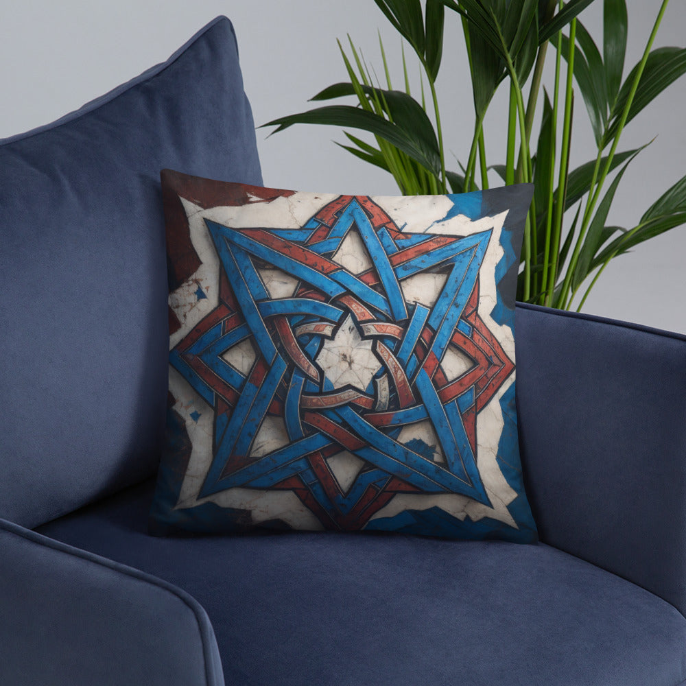 Brave Honor | Star of David | Pillow Case