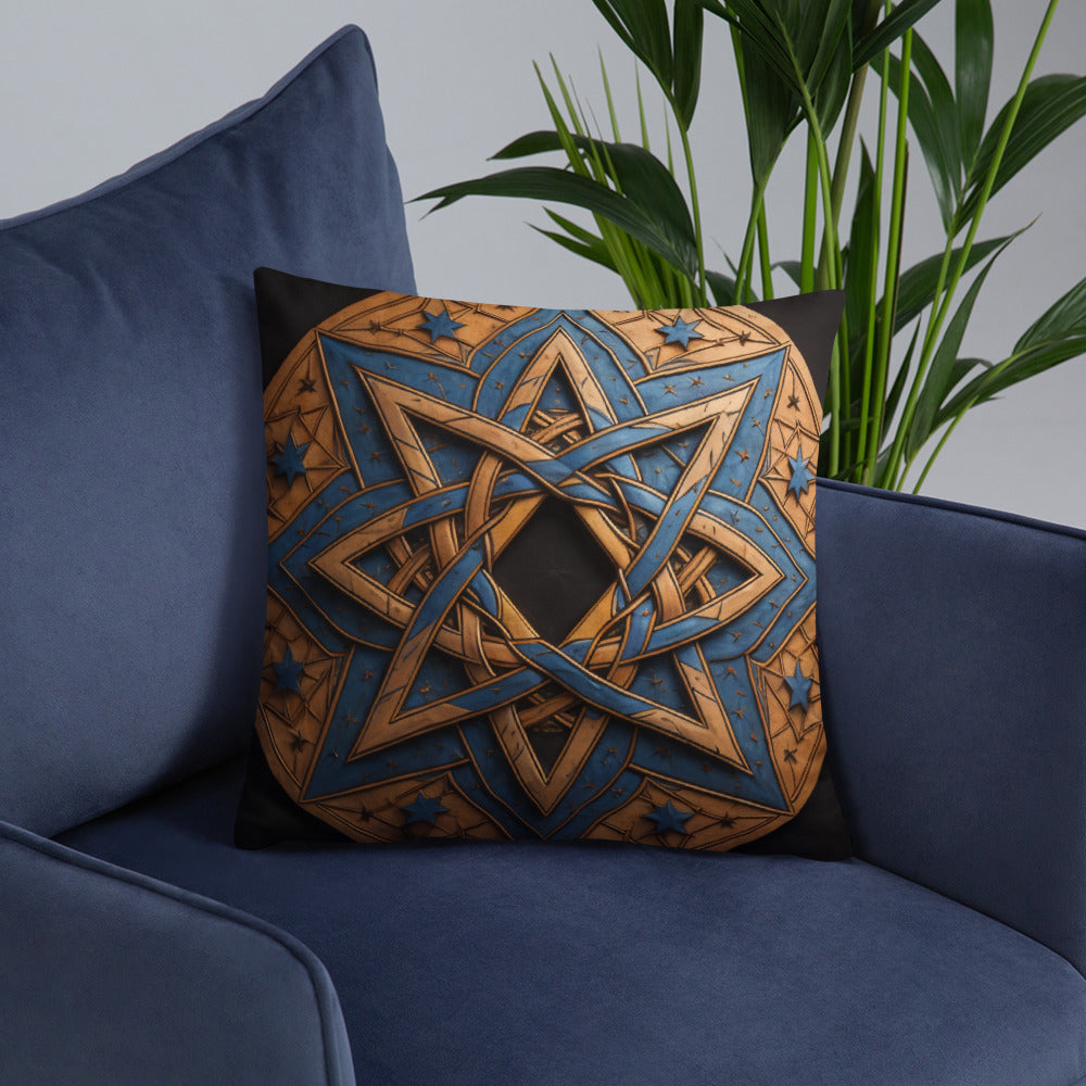 Brave Honor | Star of David | Pillow Case