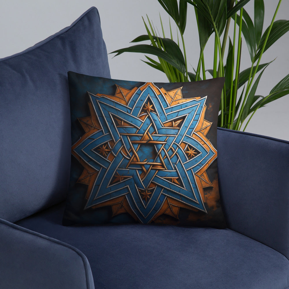 Brave Honor | Star of David | Pillow Case