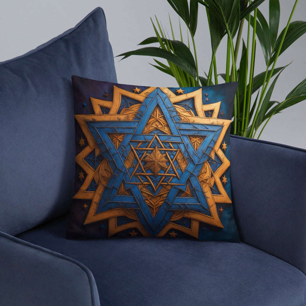 Brave Honor | Star of David | Pillow Case