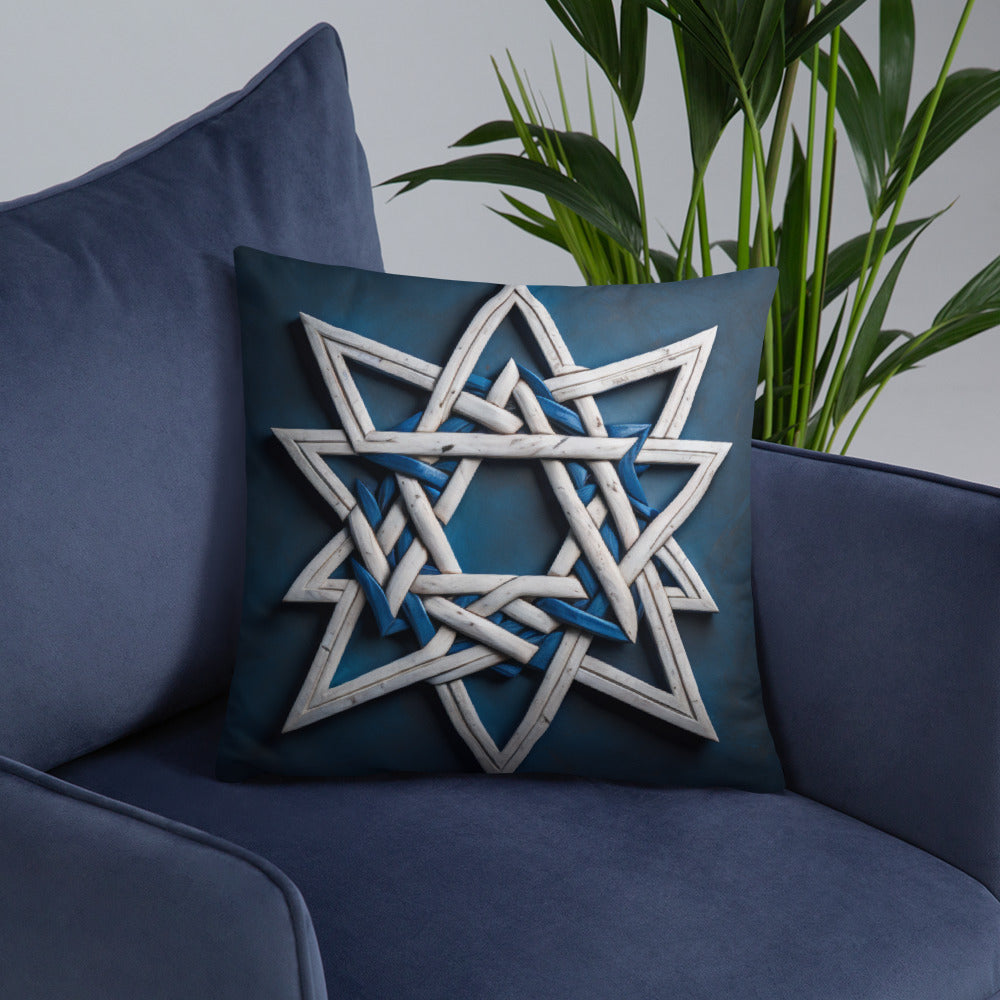 Brave Honor | Star of David | Pillow Case