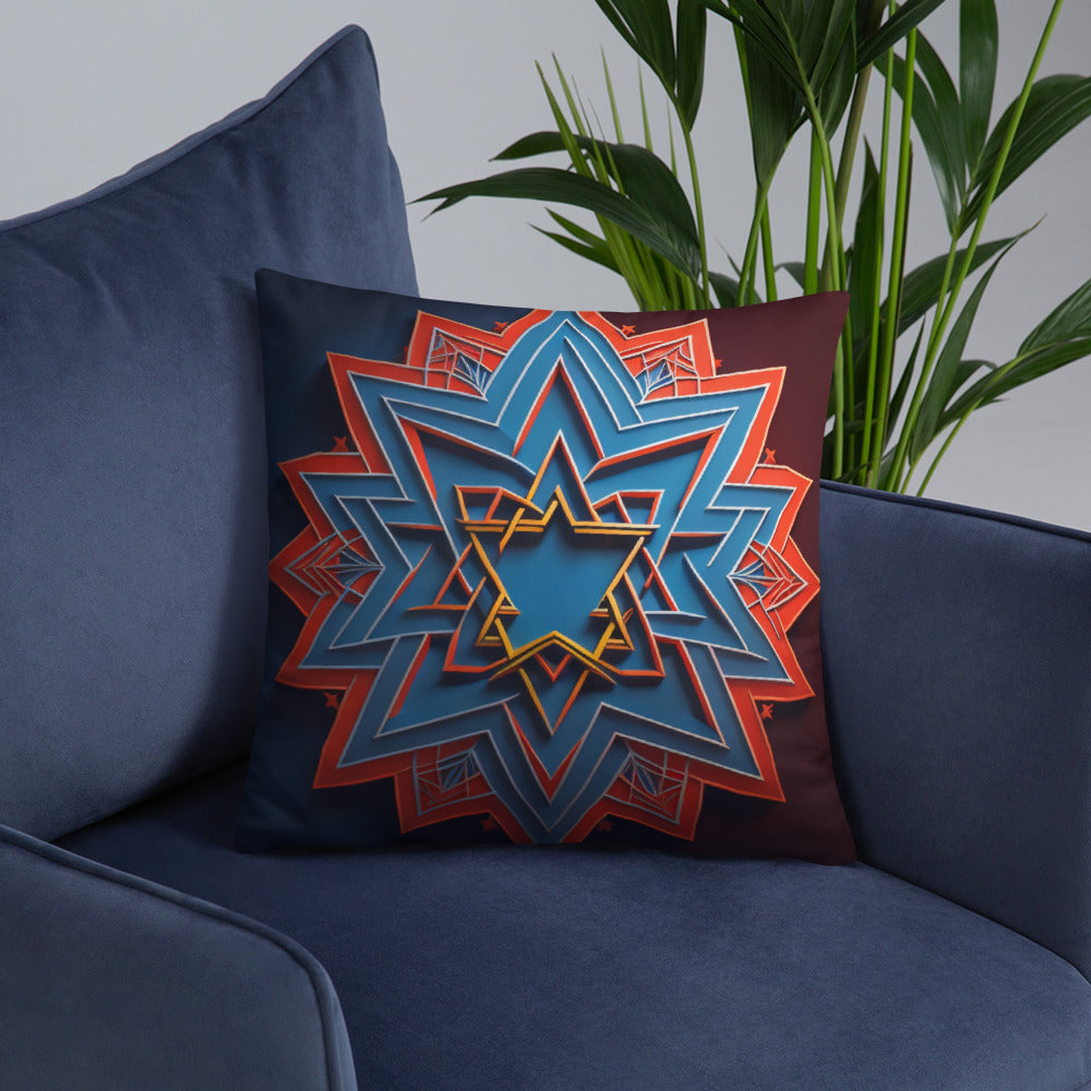 Brave Honor | Star of David | Pillow Case