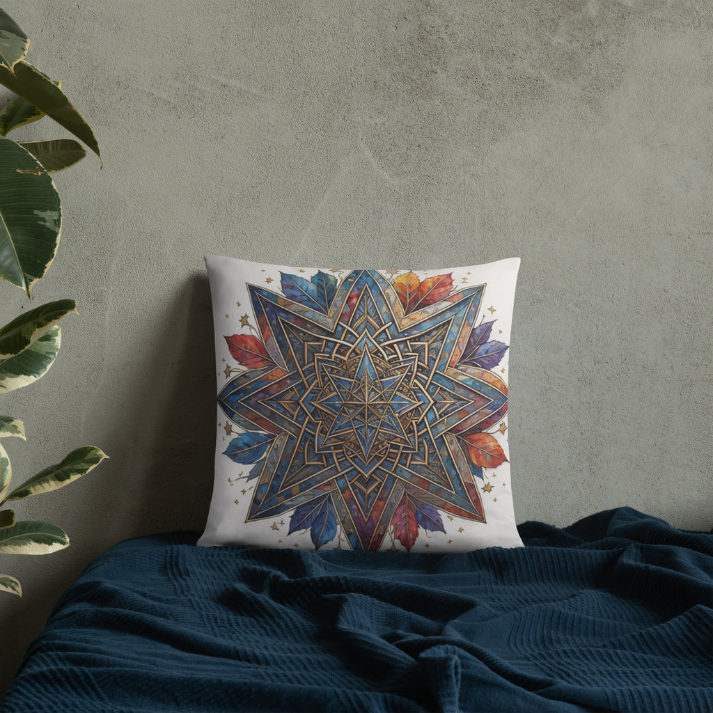 Vibrant Song | Star of David | Pillow Case