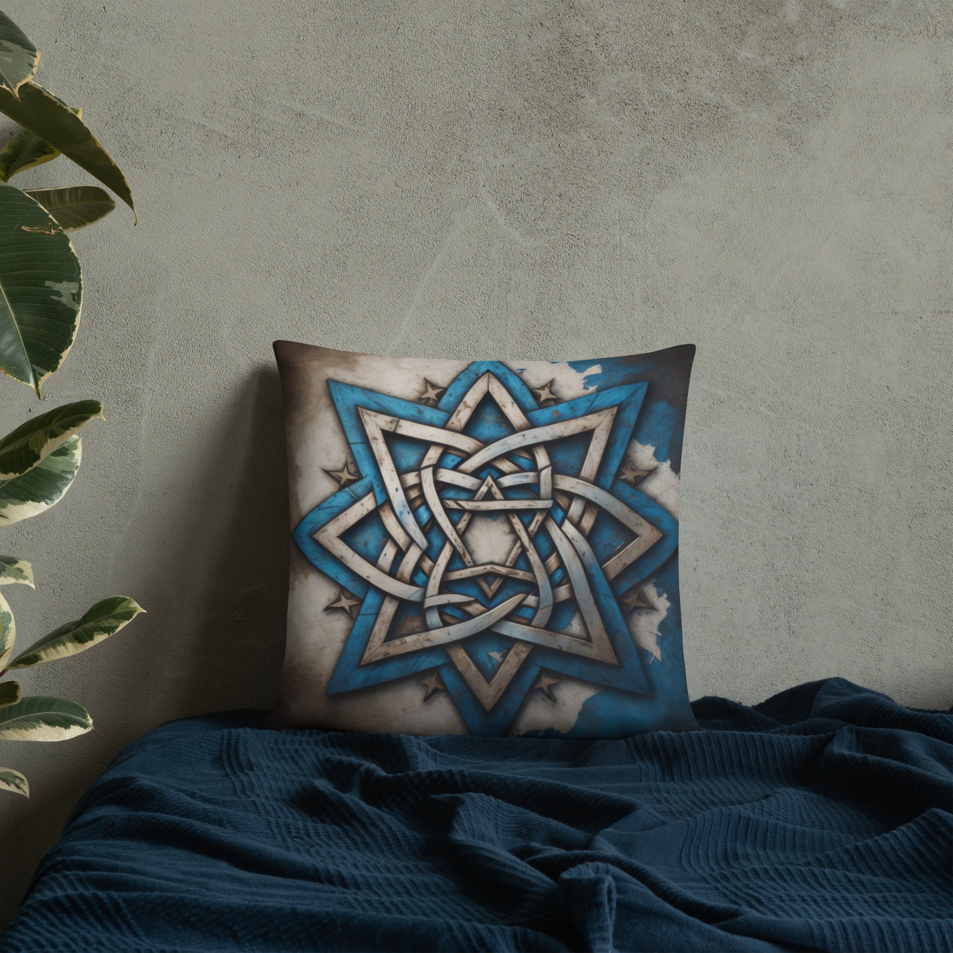 Brave Honor | Star of David | Pillow Case