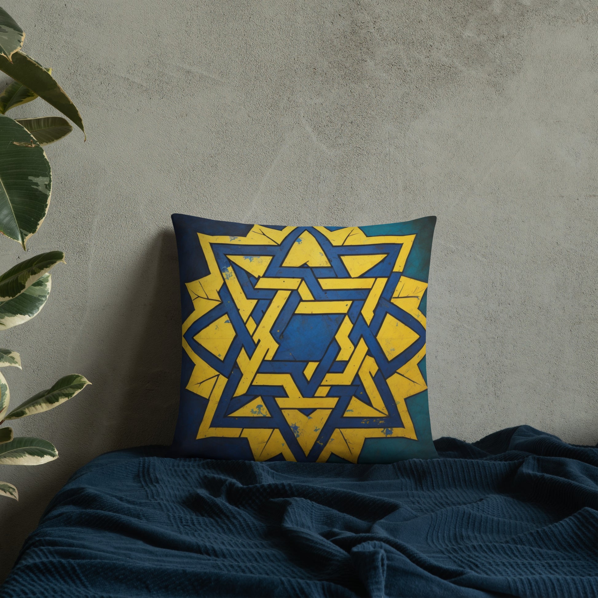 Brave Honor | Star of David | Pillow Case