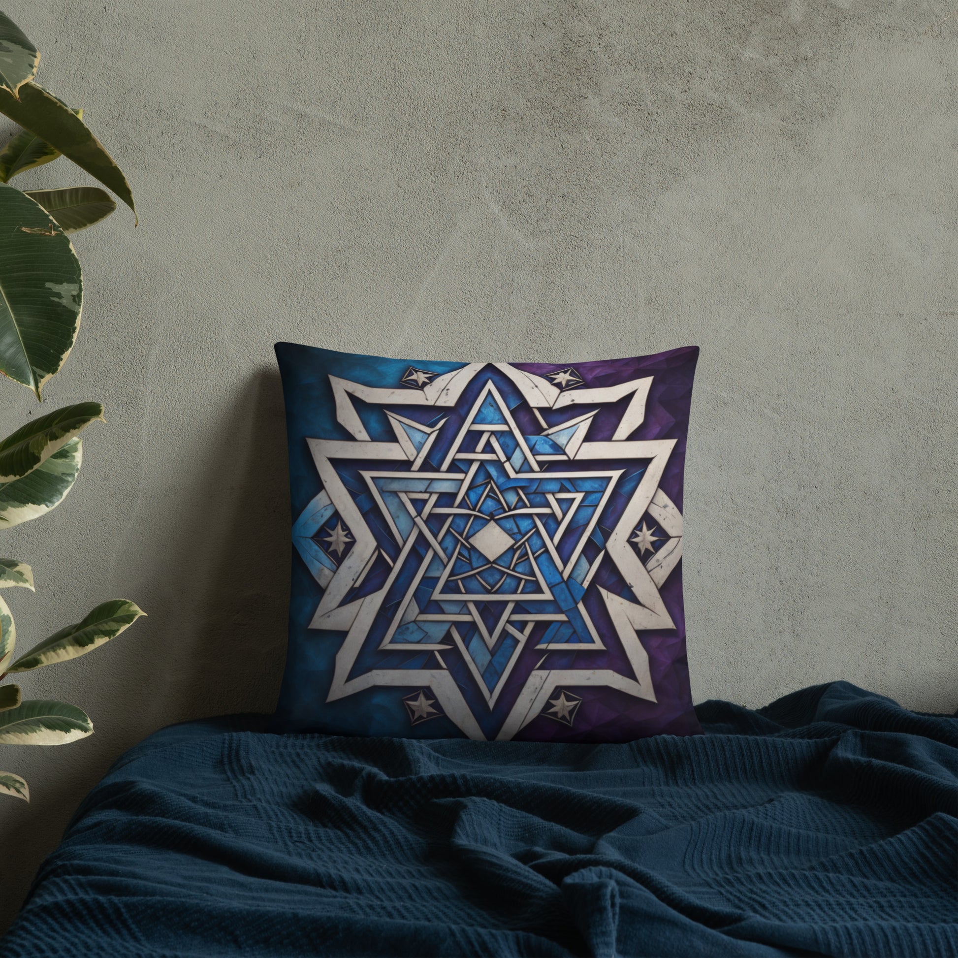 Brave Honor | Star of David | Pillow Case