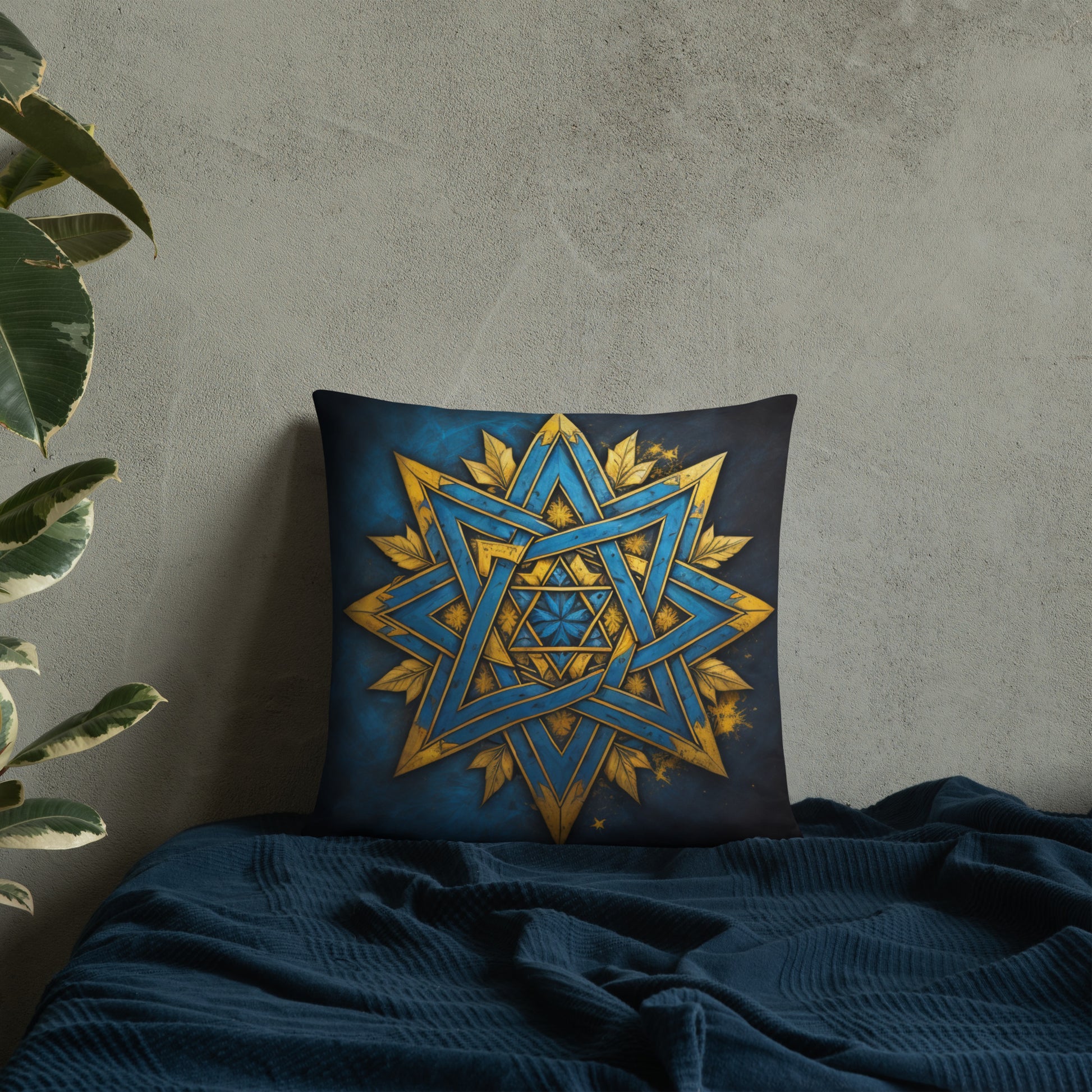Brave Honor | Star of David | Pillow Case