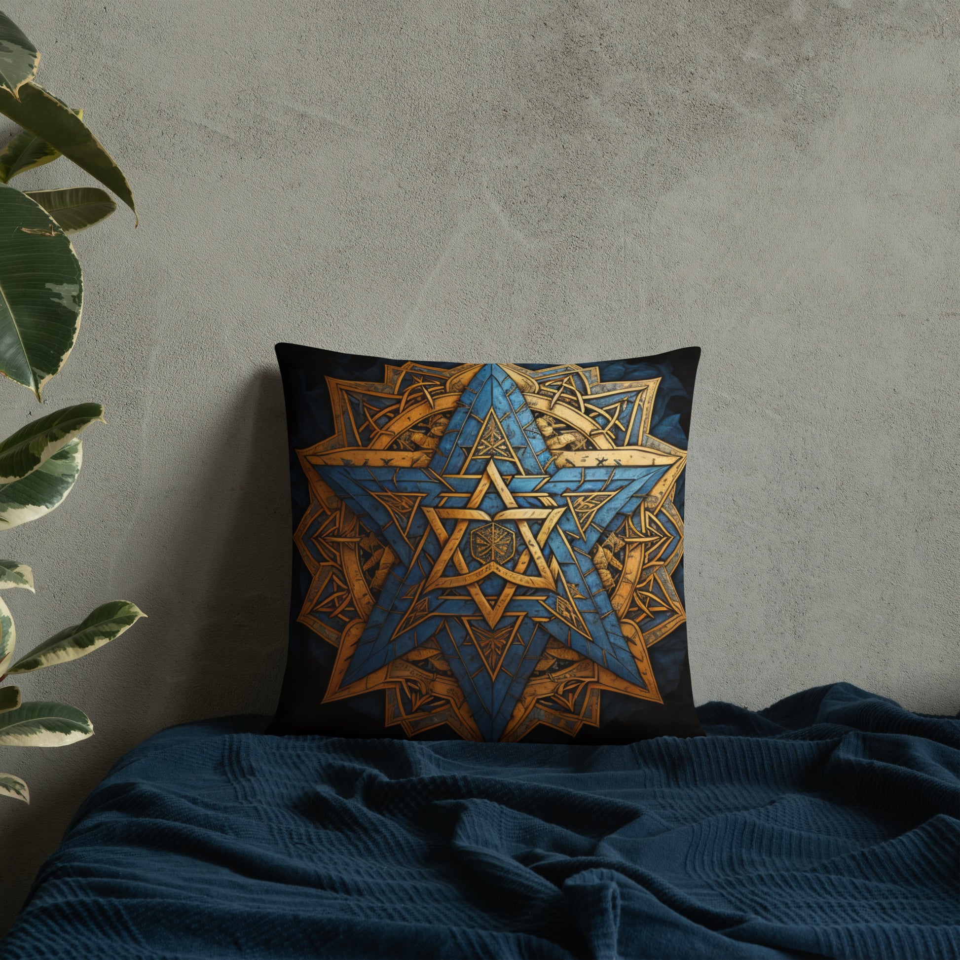 Brave Honor | Star of David | Pillow Case
