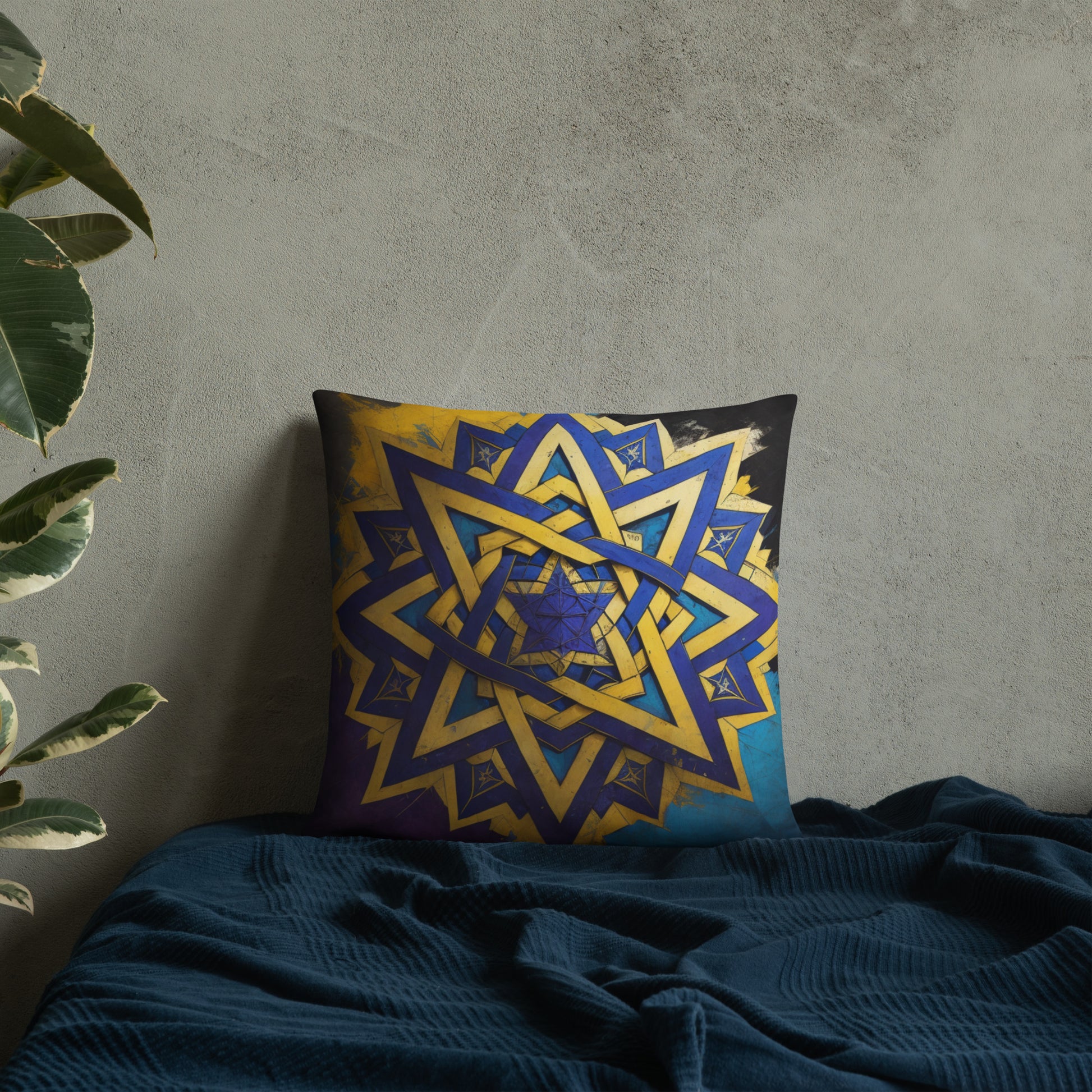 Brave Honor | Star of David | Pillow Case