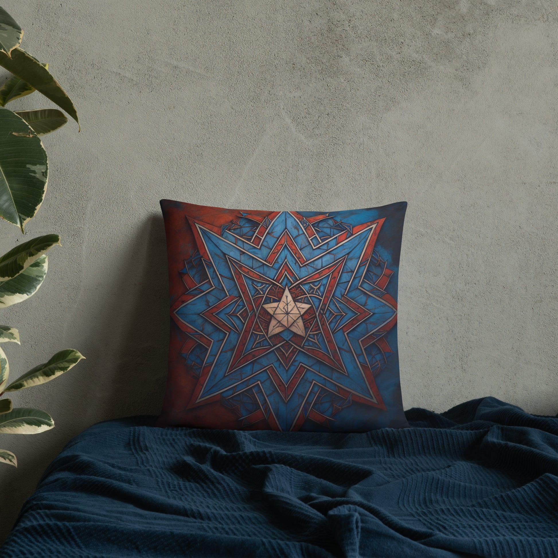 Brave Honor | Star of David | Pillow Case